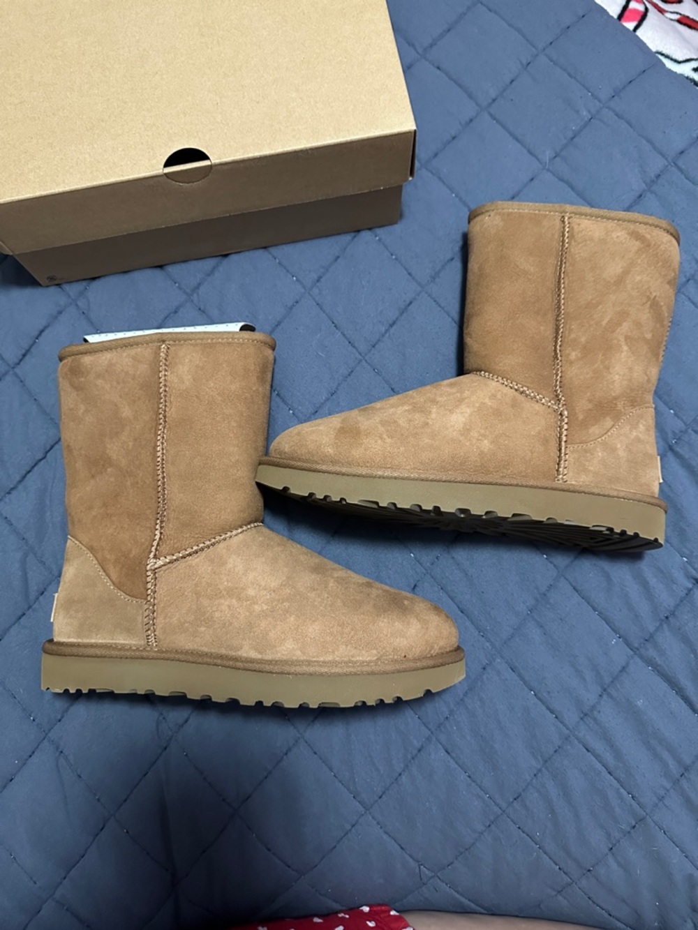 UGG Classic Short Boot in Chestnut Brown - Picture 3 of 7